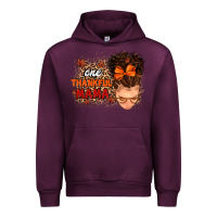 Mauve Wine one thankful mama Urban Hoodie - MaliasSmallBusiness