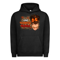 Pigment Black one thankful mama Urban Hoodie - MaliasSmallBusiness