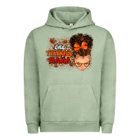 Pigment Oil Green one thankful mama Urban Hoodie - MaliasSmallBusiness