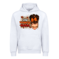 White one thankful mama Urban Hoodie - MaliasSmallBusiness