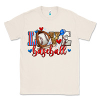Natural love baseball Classic Tee - Zillion Design Studio