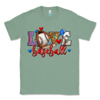 Sage love baseball Classic Tee - Zillion Design Studio