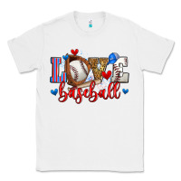 White love baseball Classic Tee - Zillion Design Studio