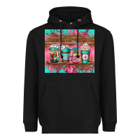 Black nurse fuel coffee cups Heavyweight Hoodie - Jasminsmagicworld