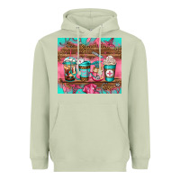 Matcha nurse fuel coffee cups Heavyweight Hoodie - Jasminsmagicworld