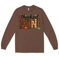 Chestnut thankful mini Long Sleeve Tee - texasbilliewilder