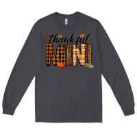 Smoke thankful mini Long Sleeve Tee - texasbilliewilder