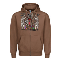 Chestnut bad witch club Zipper Hoodie - CowhideDigitalArt