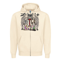 Sandshell bad witch club Zipper Hoodie - CowhideDigitalArt