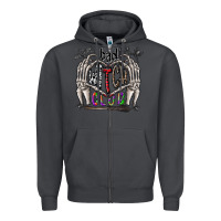 Smoke bad witch club Zipper Hoodie - CowhideDigitalArt
