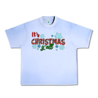 Grape Ice It's Christmas Y'all Season Winter Urban Heavy Tee - RanaPortraitStore