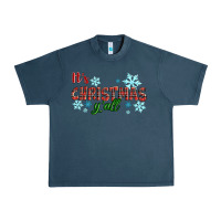 Midnight Navy It's Christmas Y'all Season Winter Urban Heavy Tee - RanaPortraitStore