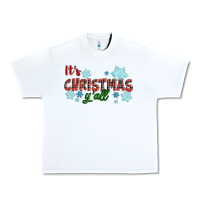 It's Christmas Y'all Season Winter Urban Heavy Tee | Teevron