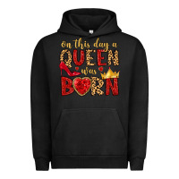 Pigment Black on this day a queen was born Urban Hoodie - MaliasSmallBusiness