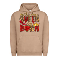 Pigment Burro on this day a queen was born Urban Hoodie - MaliasSmallBusiness