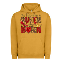 Pigment Peanut Butter on this day a queen was born Urban Hoodie - MaliasSmallBusiness