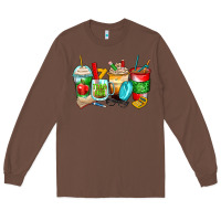 Chestnut teacher coffee cups Long Sleeve Tee - Zillion Design Studio