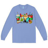Colony Blue teacher coffee cups Long Sleeve Tee - Zillion Design Studio
