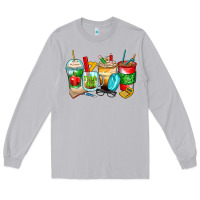Moon Dust teacher coffee cups Long Sleeve Tee - Zillion Design Studio