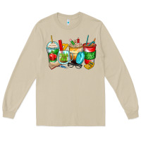 Mushroom teacher coffee cups Long Sleeve Tee - Zillion Design Studio