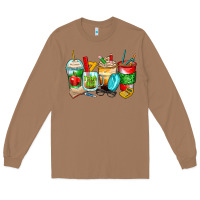 Toasted Coconut teacher coffee cups Long Sleeve Tee - Zillion Design Studio