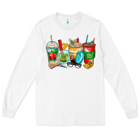 White teacher coffee cups Long Sleeve Tee - Zillion Design Studio