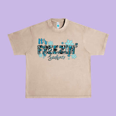Urban Heavy Tee It's Freezin Season Winter