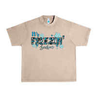 French Oak It's Freezin Season Winter Urban Heavy Tee - RanaPortraitStore