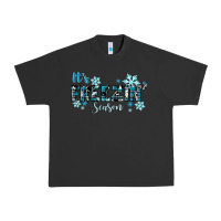 Pigment Black It's Freezin Season Winter Urban Heavy Tee - RanaPortraitStore