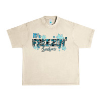 Sandshell It's Freezin Season Winter Urban Heavy Tee - RanaPortraitStore