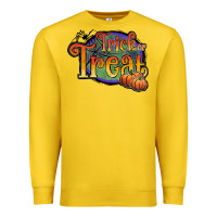 Lemon trick or treat white Premium Sweatshirt - JahusDesignShop