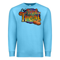 Ocean Blue trick or treat white Premium Sweatshirt - JahusDesignShop