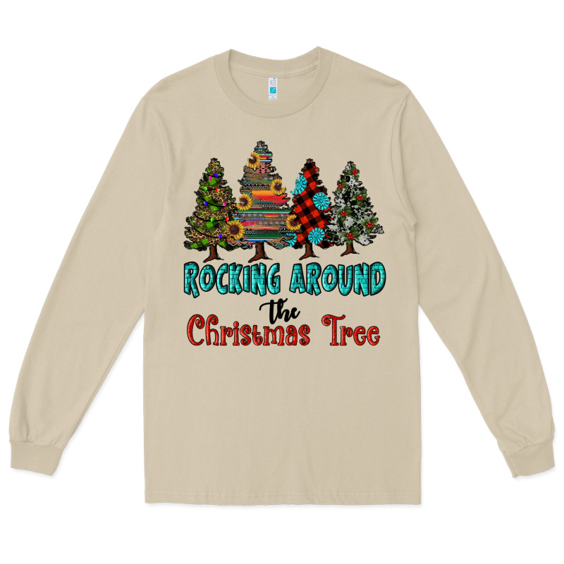 Rocking Around The Christmas Tree, Rocking, Around The, Christmas Tree Long Sleeve Tee by RanaPortraitStore | Teevron