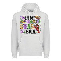 Dove Grey in my mardi gras era Premium Hoodie - MaliasSmallBusiness