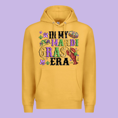 In My Mardi Gras Era Premium Hoodie Designed By Maliassmallbusiness