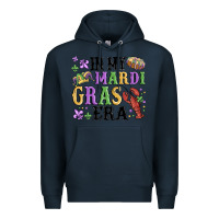 Navy in my mardi gras era Premium Hoodie - MaliasSmallBusiness