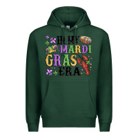 Sports Green in my mardi gras era Premium Hoodie - MaliasSmallBusiness