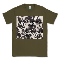 Army Green black and white cowhide tumbler Classic Tee - BarkalooDesign
