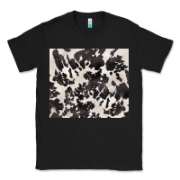 Black black and white cowhide tumbler Classic Tee - BarkalooDesign