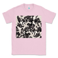 Bubblegum Pink black and white cowhide tumbler Classic Tee - BarkalooDesign