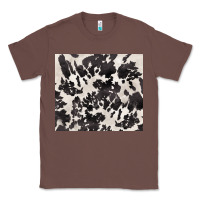 Chestnut black and white cowhide tumbler Classic Tee - BarkalooDesign