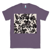 Lavender black and white cowhide tumbler Classic Tee - BarkalooDesign