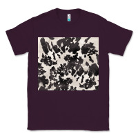 Plum black and white cowhide tumbler Classic Tee - BarkalooDesign