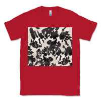 Red black and white cowhide tumbler Classic Tee - BarkalooDesign