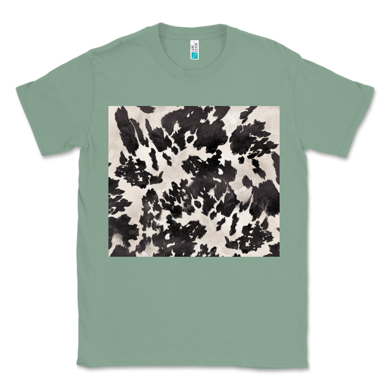 Black And White Cowhide Tumbler Classic Tee by BarkalooDesign | Teevron