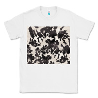 White black and white cowhide tumbler Classic Tee - BarkalooDesign