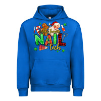 Cobalt santas favorite nail tech Urban Hoodie - MaliasSmallBusiness