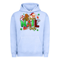 Pigment Grape Ice santas favorite nail tech Urban Hoodie - MaliasSmallBusiness