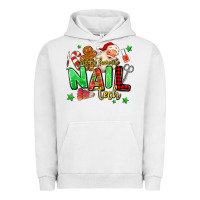 Pigment Lunar Rock santas favorite nail tech Urban Hoodie - MaliasSmallBusiness