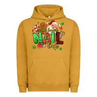 Pigment Peanut Butter santas favorite nail tech Urban Hoodie - MaliasSmallBusiness